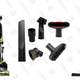 BISSELL Cleanview Swivel Pet Upright Bagless Vacuum, $120
Vacuum Attachments Accessories, $8
Pet Hair Removal Broom with Squeegee & Telescoping Handle, $15